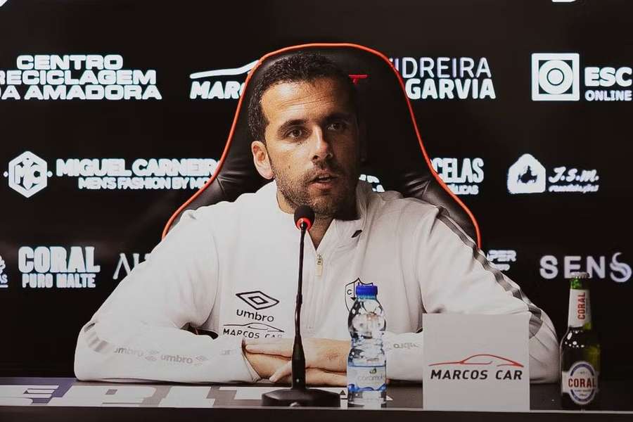 João Nuno, treinador do Estrela da Amadora