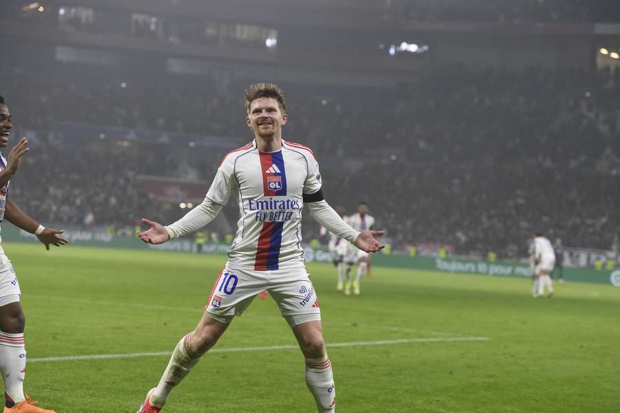 Pavel Šulc po gólu do sítě Brestu.