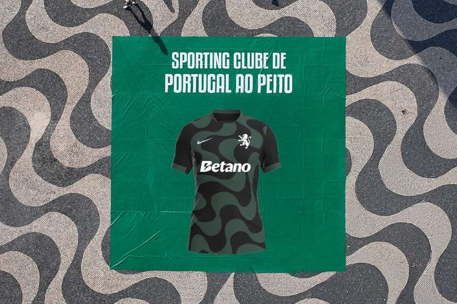 Equipamento alternativo do Sporting