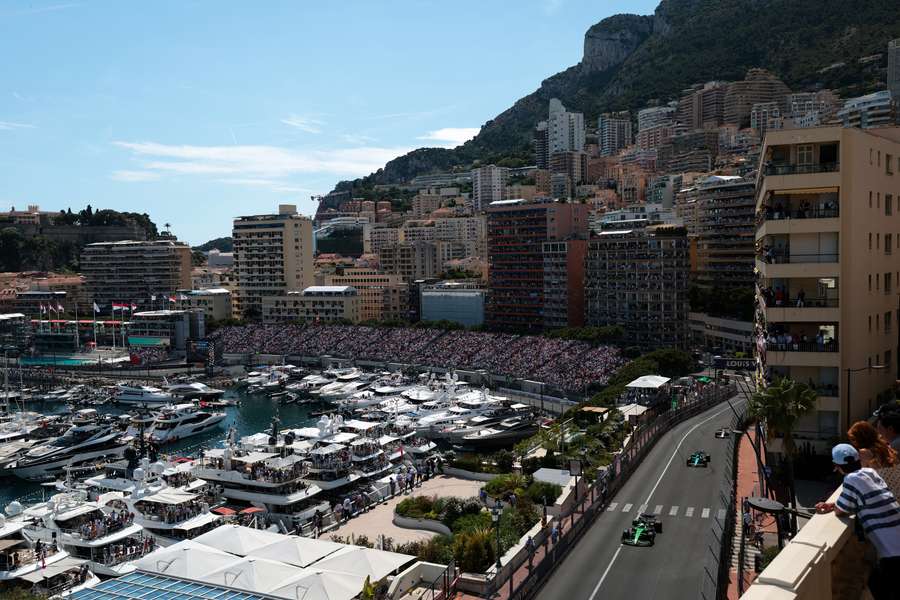 The harbour which hosts F1 each year in Monaco The harbour which hosts F1 each year in Monaco