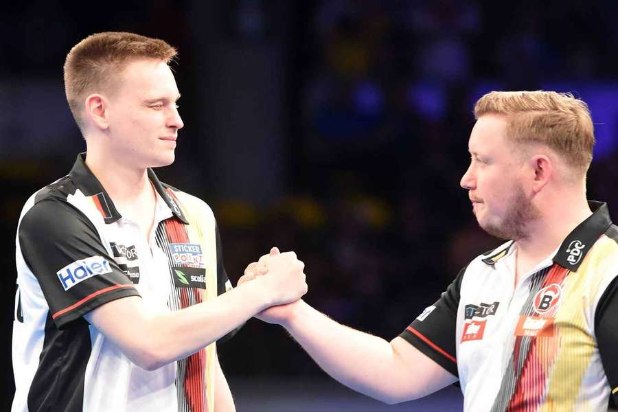 Das deutsche Duo siegt weiter. Das deutsche Duo siegt weiter.