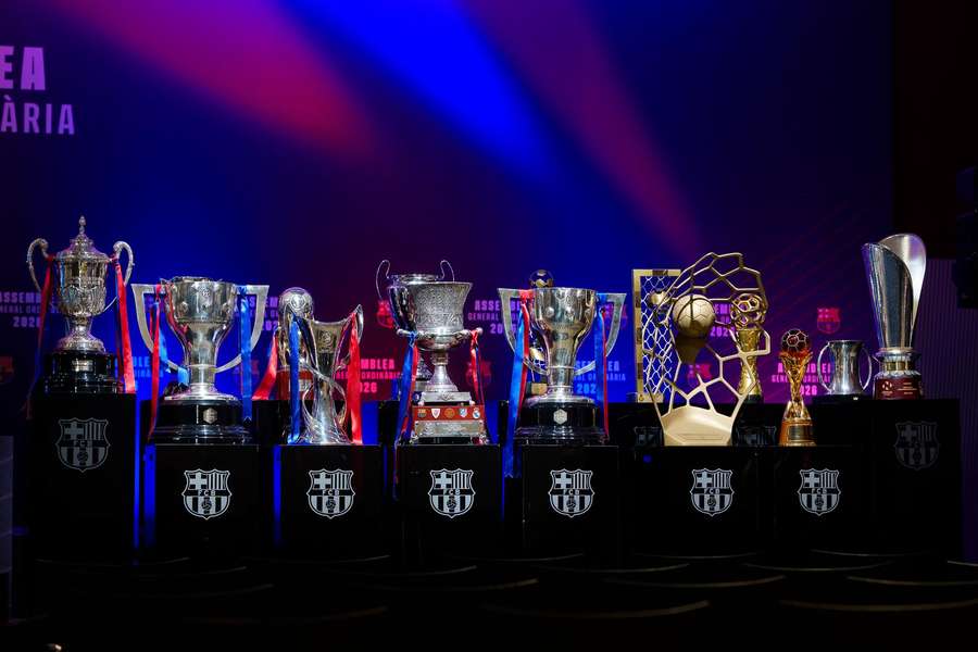 Todos los trofeos ganados por las secciones del Barça en el curso 25/26