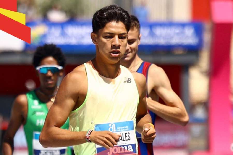 Josué Canales, atleta español