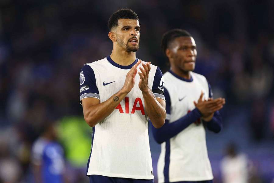 Solanke (left) has missed the last two games with an ankle injury.