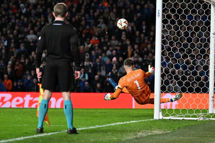 Butland was the hero in the penalty shoot-out