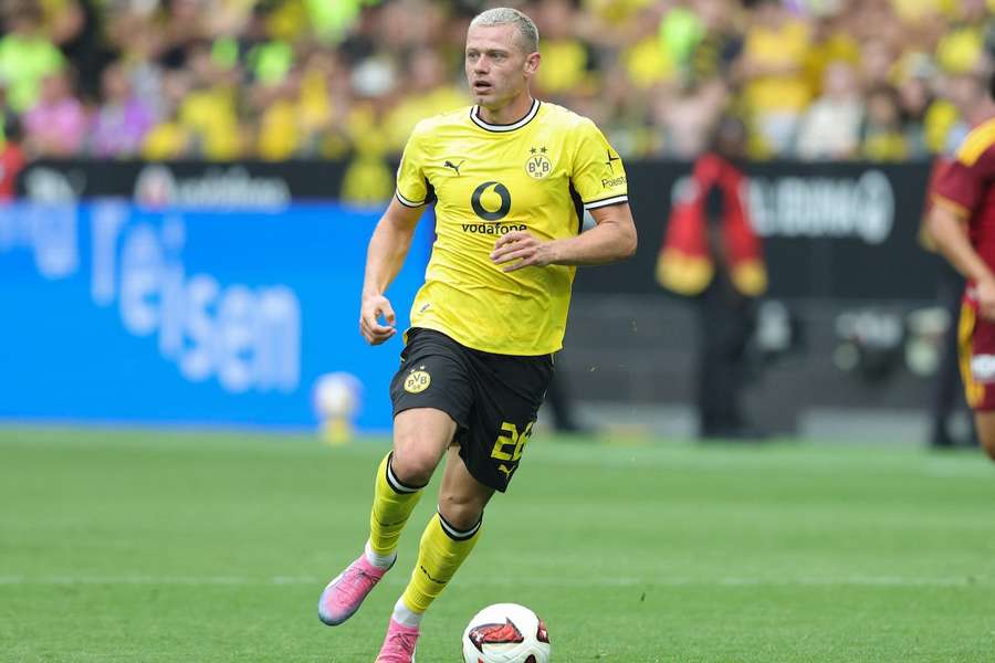 Julian Ryerson im Testspiel-Einsatz für den BVB