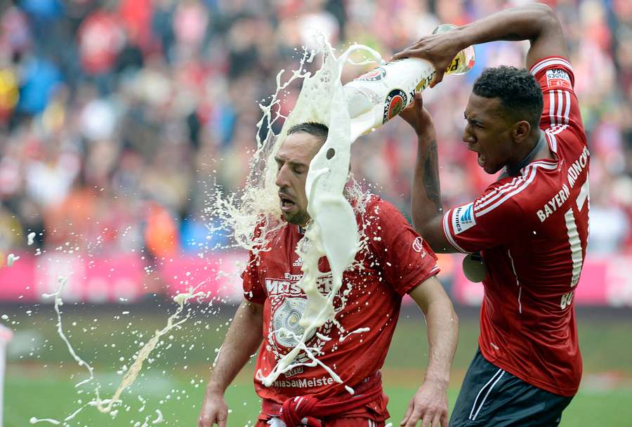 Jerome Boateng e Franck Ribery