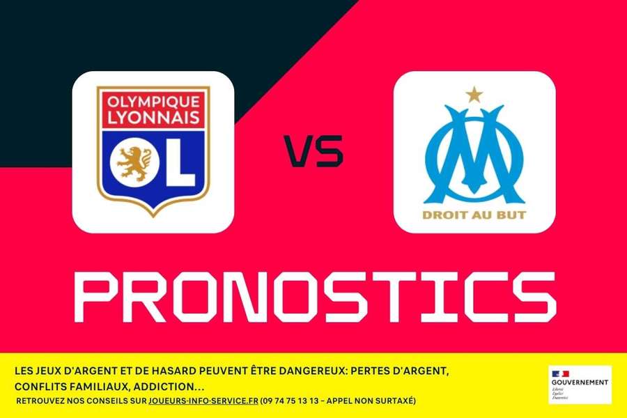Lyon - Marseille : Pronostics, meilleurs paris et cotes Ligue 1