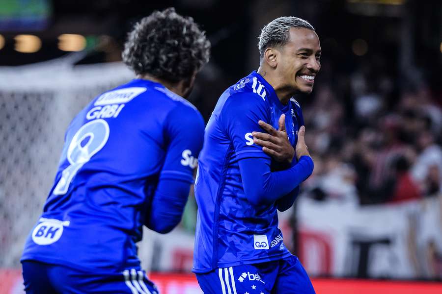 Matheus Pereira fez o gol do Cruzeiro em amistoso nos Estados Unidos