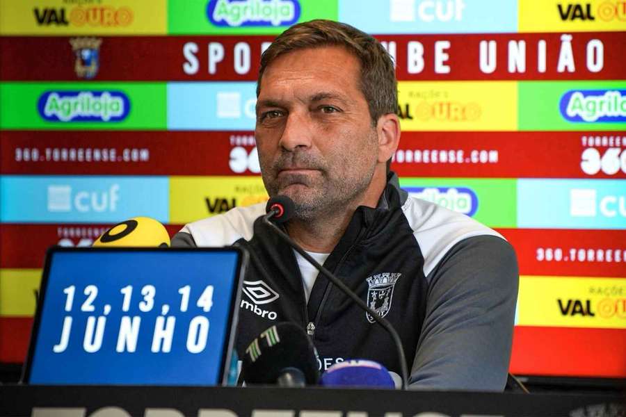 Luís Tralhão, técnico do Torreense