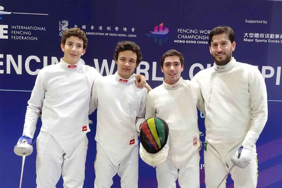 Comitiva portuguesa no Mundial de esgrima Comitiva portuguesa no Mundial de esgrima