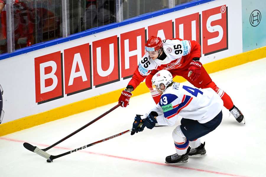 Norway beat the Danes 3-2 in overtime Norway beat the Danes 3-2 in overtime