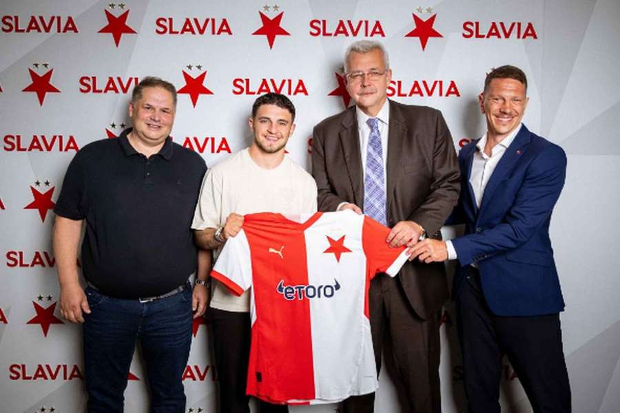 Christos Zafeiris prodloužil smlouvu ve Slavii.