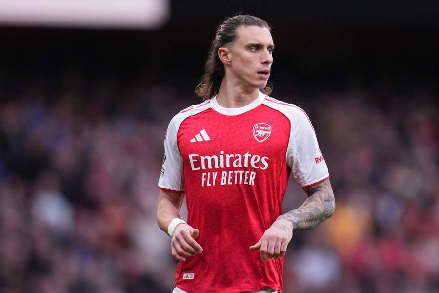 Riccardo Calafiori, jugador del Arsenal 