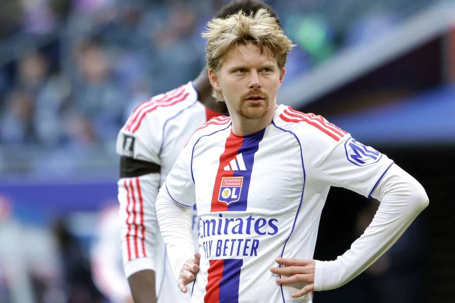 Český reprezentační záložník Pavel Šulc v barvách Lyonu