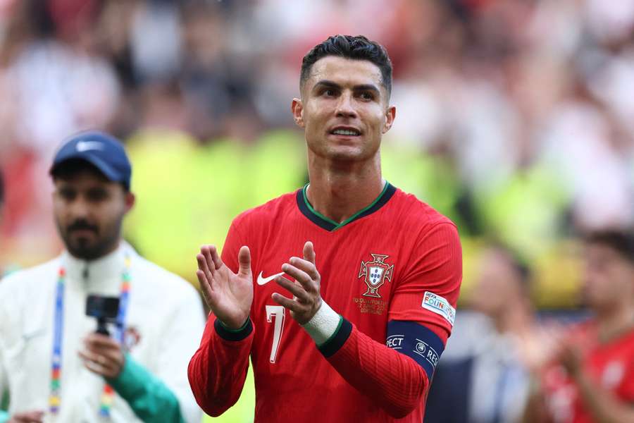 Cristiano Ronaldo, tras el Portugal-Turquía