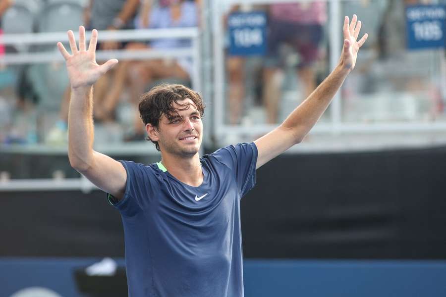 Taylor Fritz se na výhru proti Andymu Murraymu nadřel.