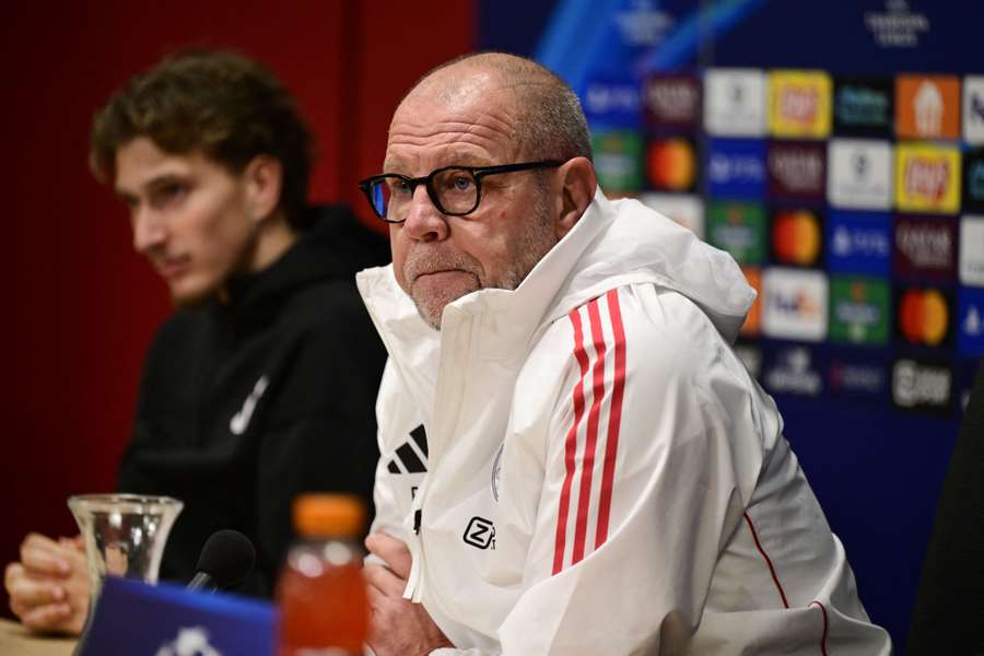 Fred Grim ao lado de Mika Godts