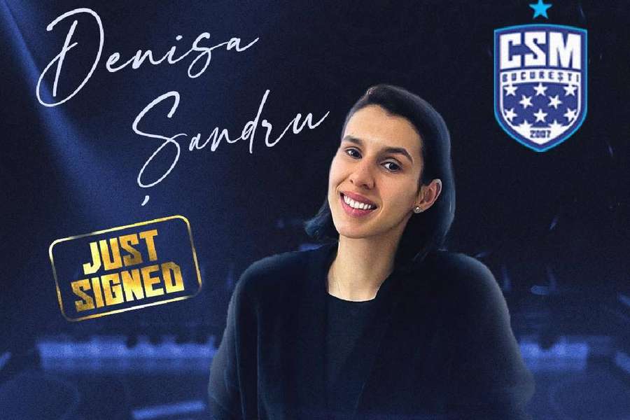 Denisa Șandru va apăra din nou poarta ”tigroaicelor”, începând cu sezonul următor