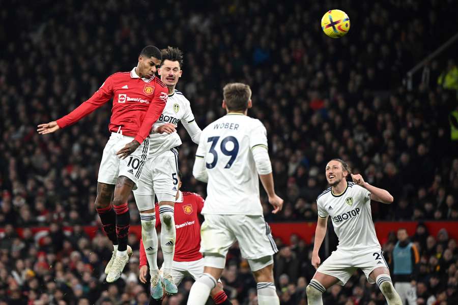 Marcus Rashford var igen på pletten for Manchester United