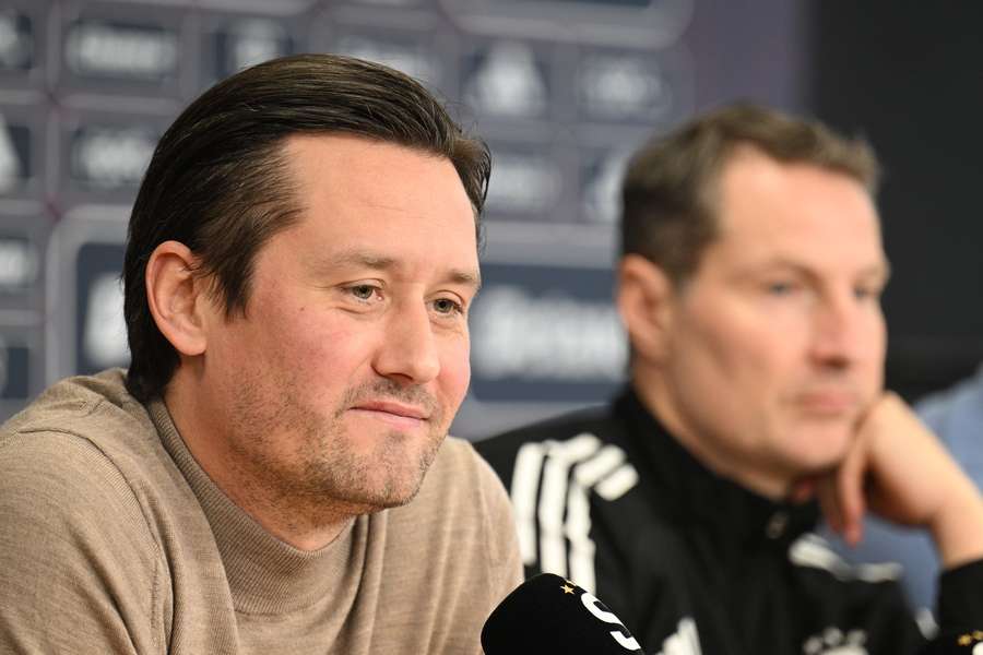 Tomáš Rosický na tiskové konferenci Sparty na začátku zimní přípravy.