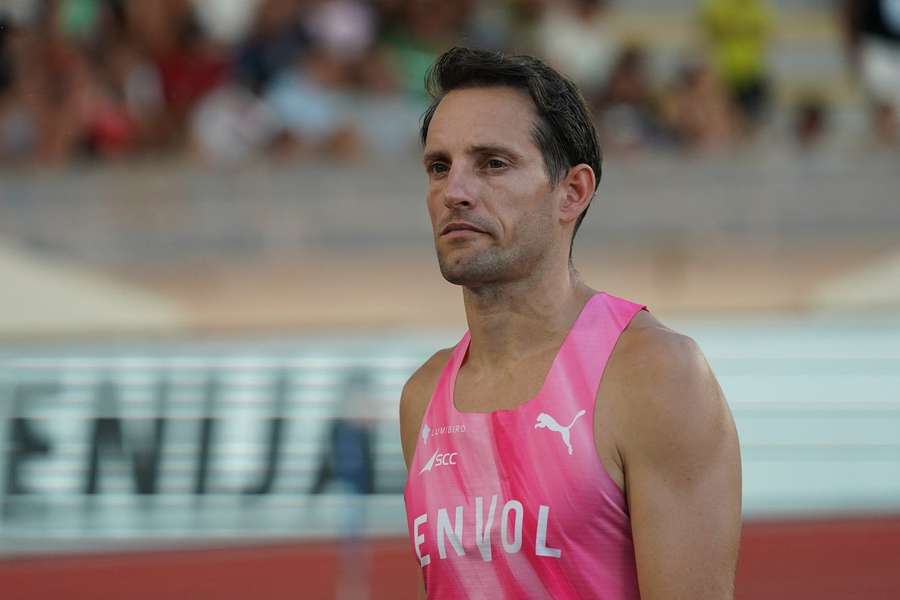 Renaud Lavillenie au meeting de Monaco en juillet.