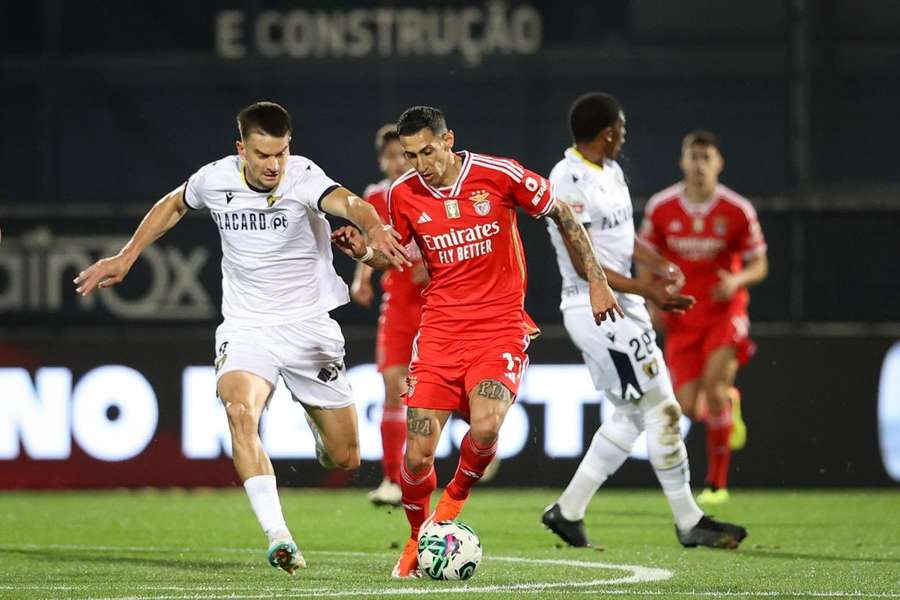 Di María ao serviço do Benfica