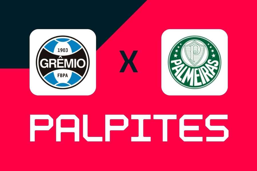 Grêmio x Palmeiras ocorre nesta terça-feira (25), na Arena do Grêmio. 