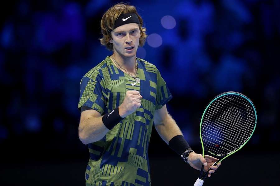 Rublev s-a impus pentru prima oară în acest an în fața grecului Stefanos Tsitsipas