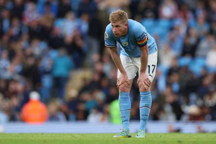 Man City's Guardiola says De Bruyne can raise his game further