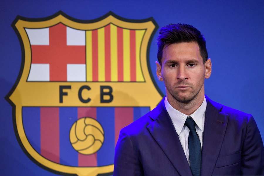 Lionel Messi deixou o Barcelona em 2021