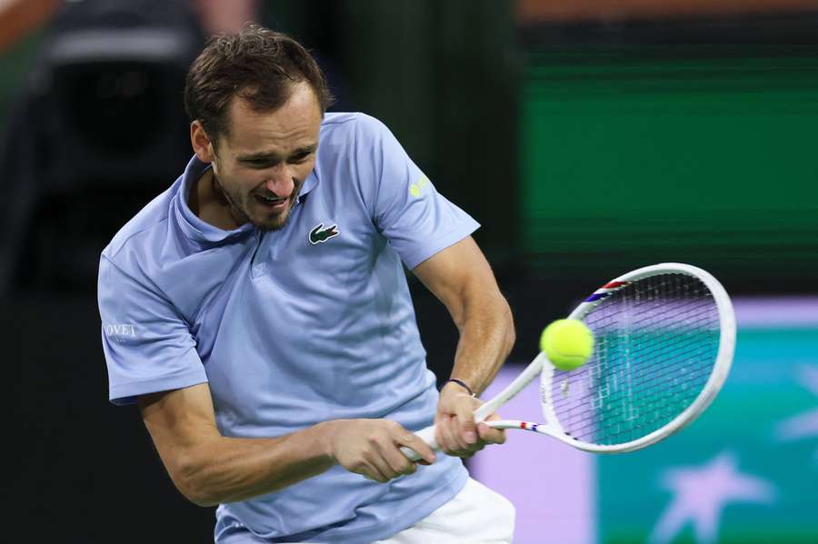 Medvedev à Indian Wells.