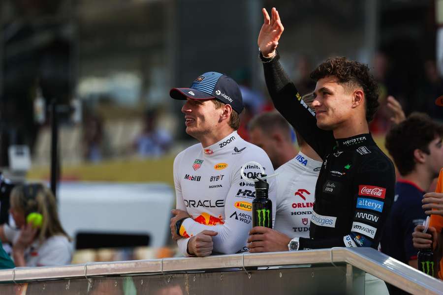 Norris landete am Ende der vergangenen Saison hinter Verstappen auf dem zweiten Platz.