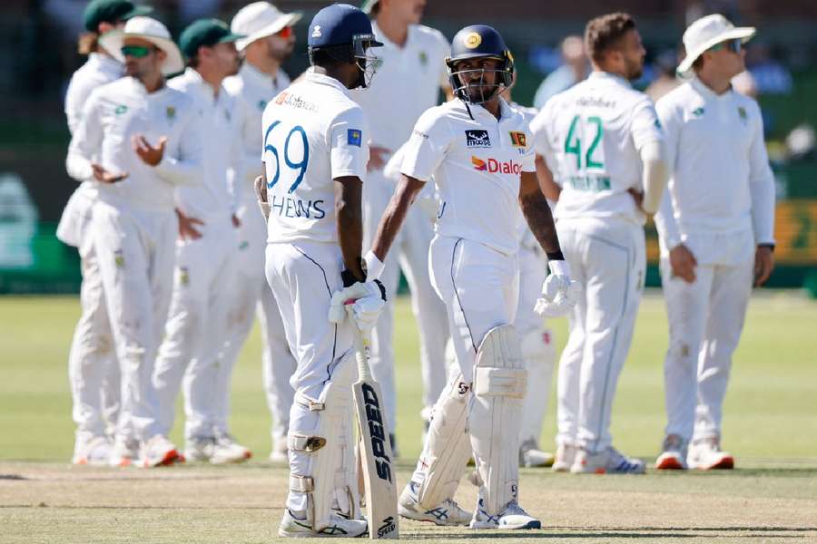 South Africa require five wickets and Sri Lanka need 143 runs heading into the final day