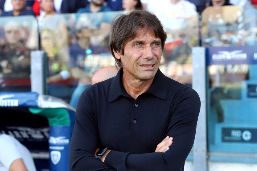 António Conte, treinador do Nápoles