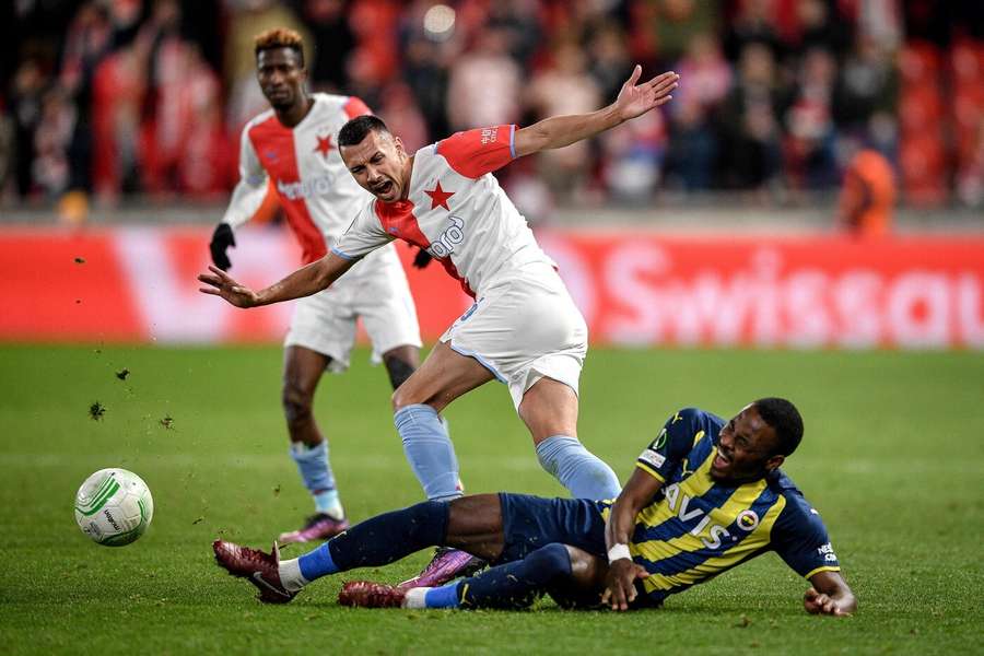 Slavia se s Fenerbahce naposledy potkala v únoru 2022 v play off Konferenční ligy.