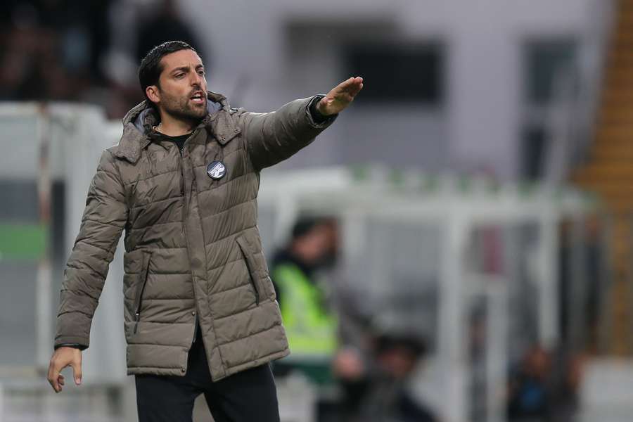 Vasco Botelho da Costa em ação na última partida Vasco Botelho da Costa em ação na última partida