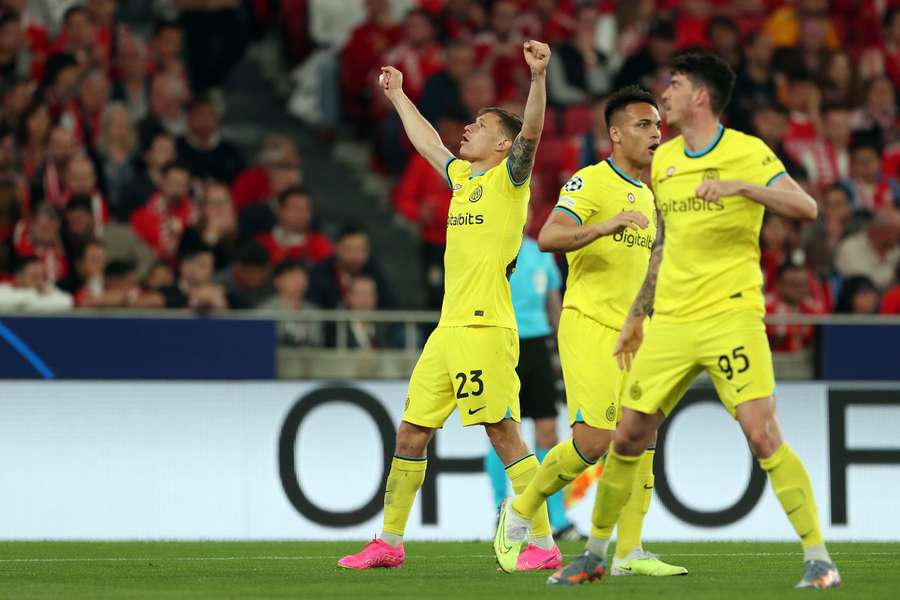 Barella, Lautaro e Bastoni