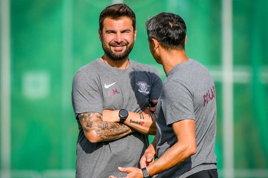 Adrian Mutu a plecat de la Rapid