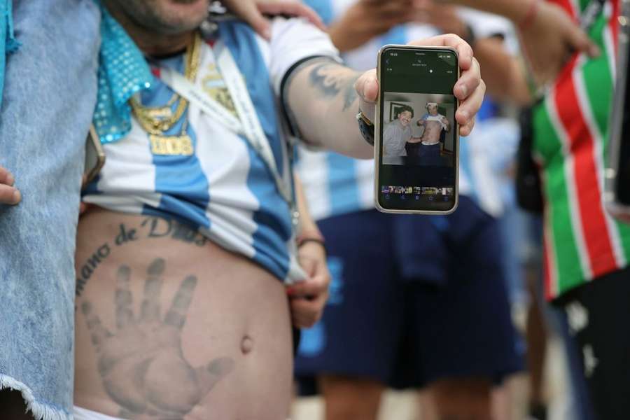 Tatuajele cu câștigătorii Cupei Mondiale sunt la mare modă în Argentina