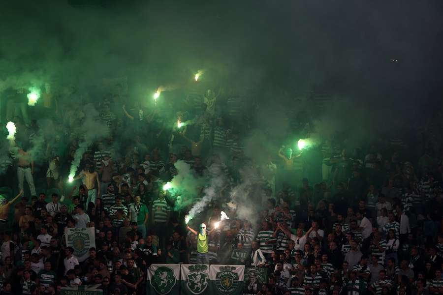 Um dos adeptos foi no Sporting - FC Porto