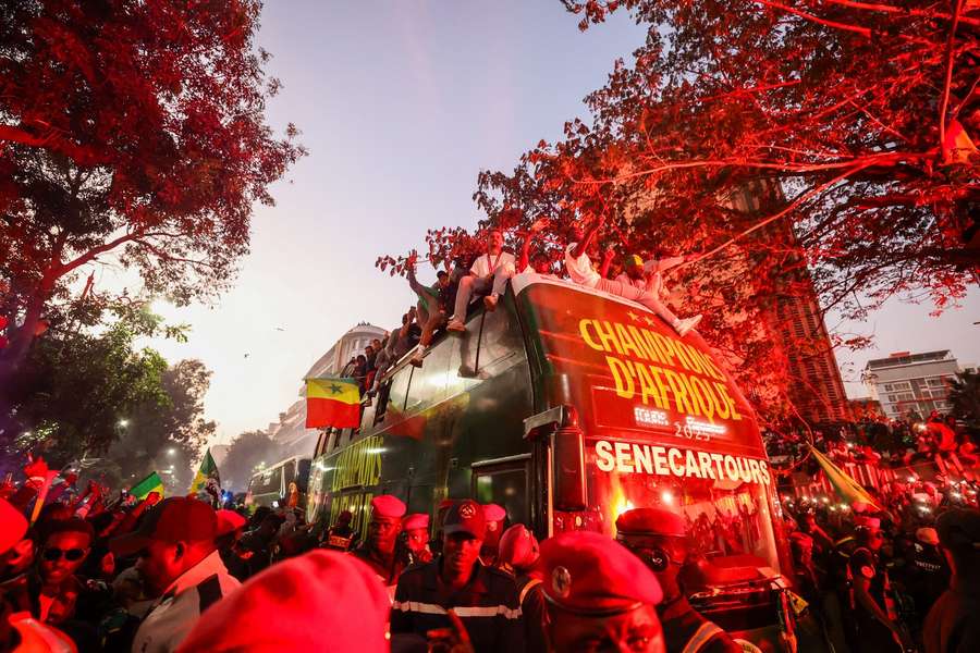 V Senegalu se slaví zisk trofeje.