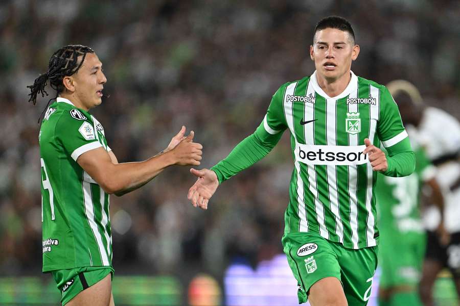 James, con Atlético Nacional James, con Atlético Nacional
