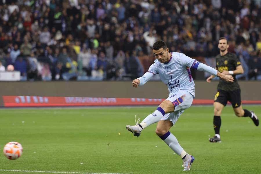 Cristiano Ronaldo ratează prima ocazie pentru Riyadh All Star Cristiano Ronaldo ratează prima ocazie pentru Riyadh All Star
