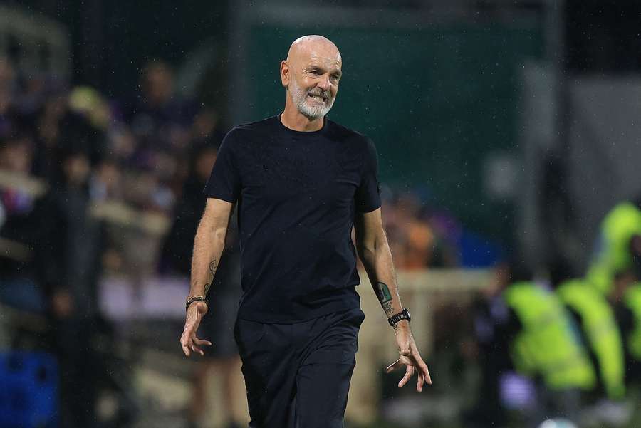 Stefano Pioli durante Fiorentina-Napoli