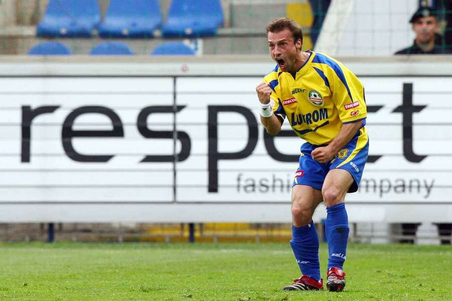Bývalý hráč Zlína Jan Kraus Bývalý hráč Zlína Jan Kraus
