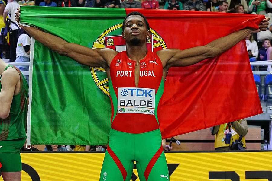 Gerson Baldé, atleta do Sporting