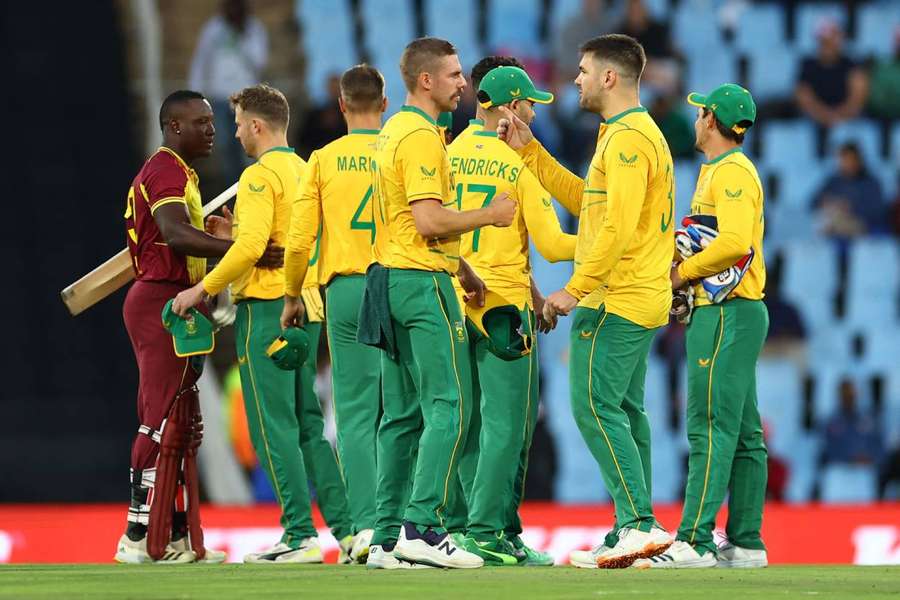 Windies skipper smashes his side to T20 win over South Africa