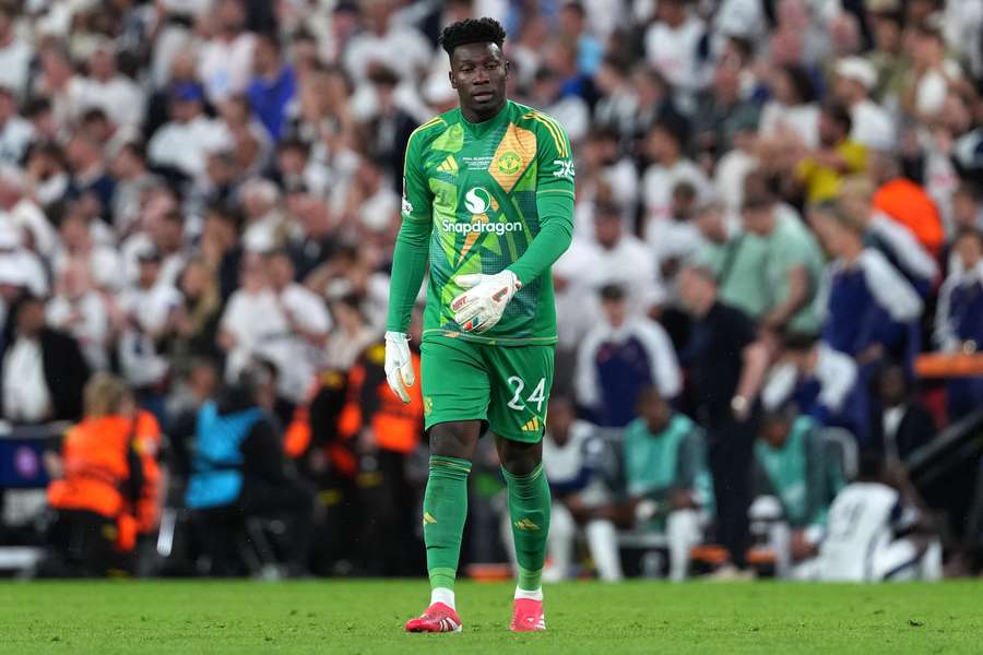 Andre Onana nebyl v kádru Manchesteru United proti Arsenalu
