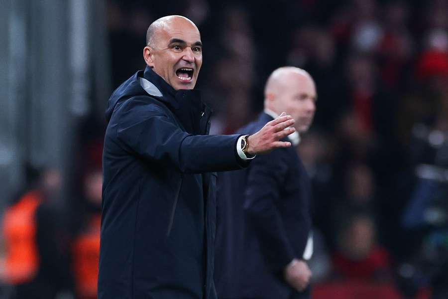 Roberto Martinez wasn't happy with his team's efforts